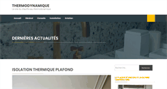 Desktop Screenshot of chauffe-eau-thermodynamique.org
